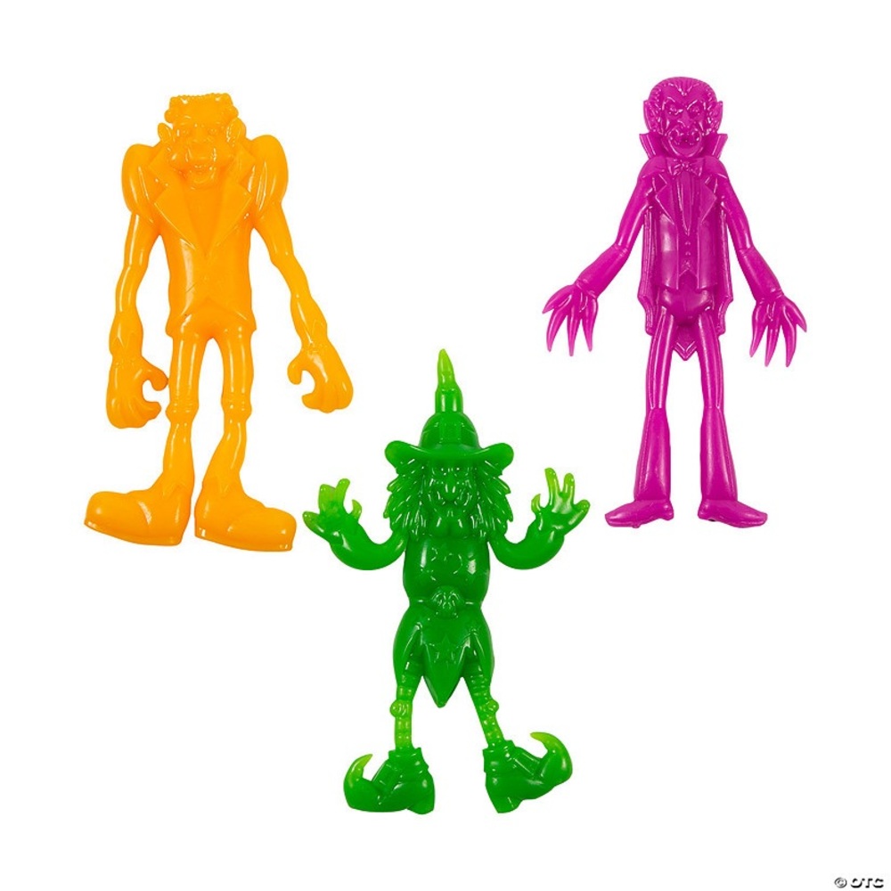 Stretchy Halloween Characters - 6 Pc